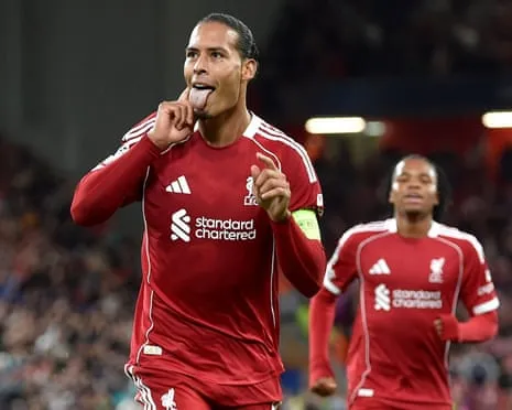 Van Dijk scores late victory versus Atlético Madrid